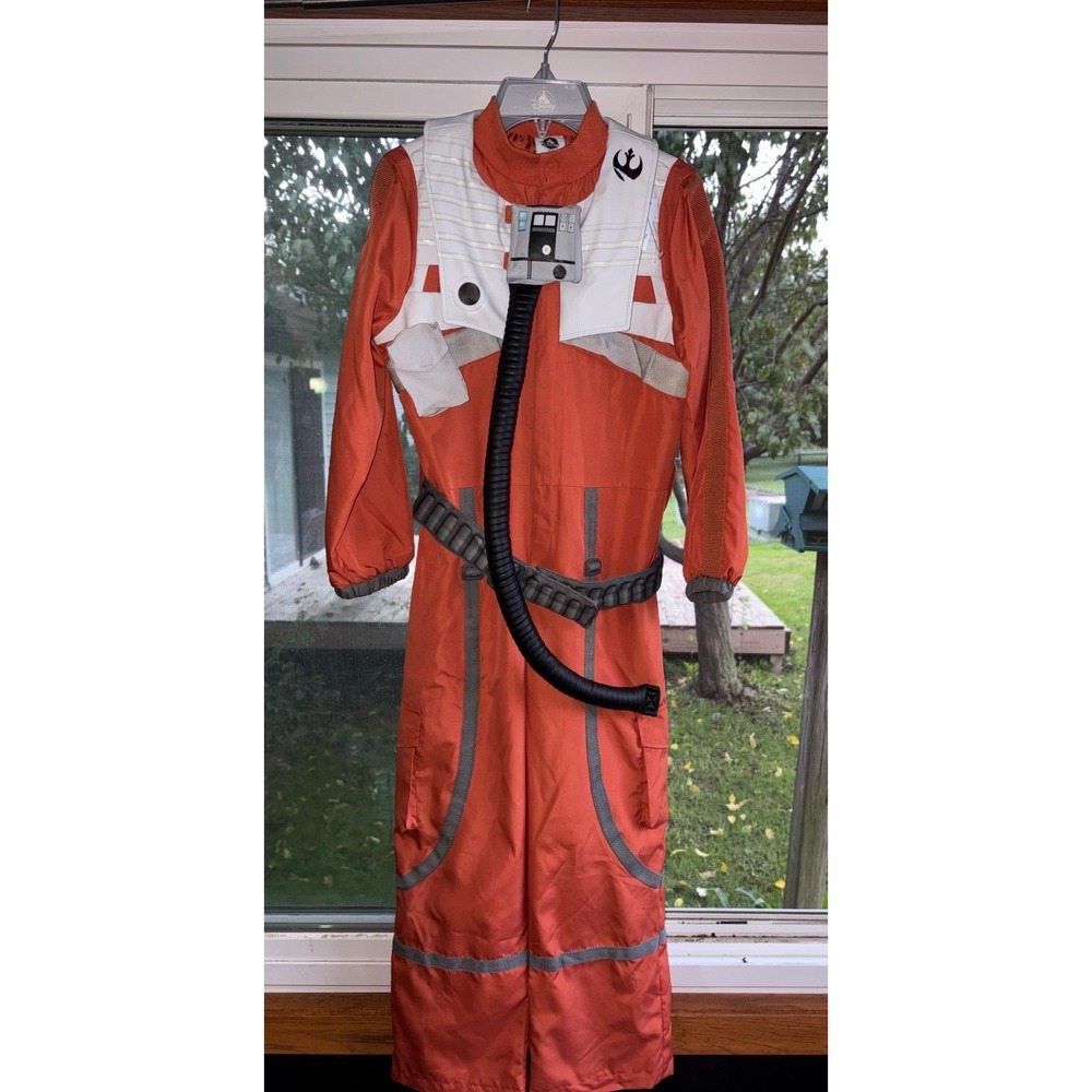 Disney Star Wars X Wing Fighter Pilot Halloween Costume Sz 9/10